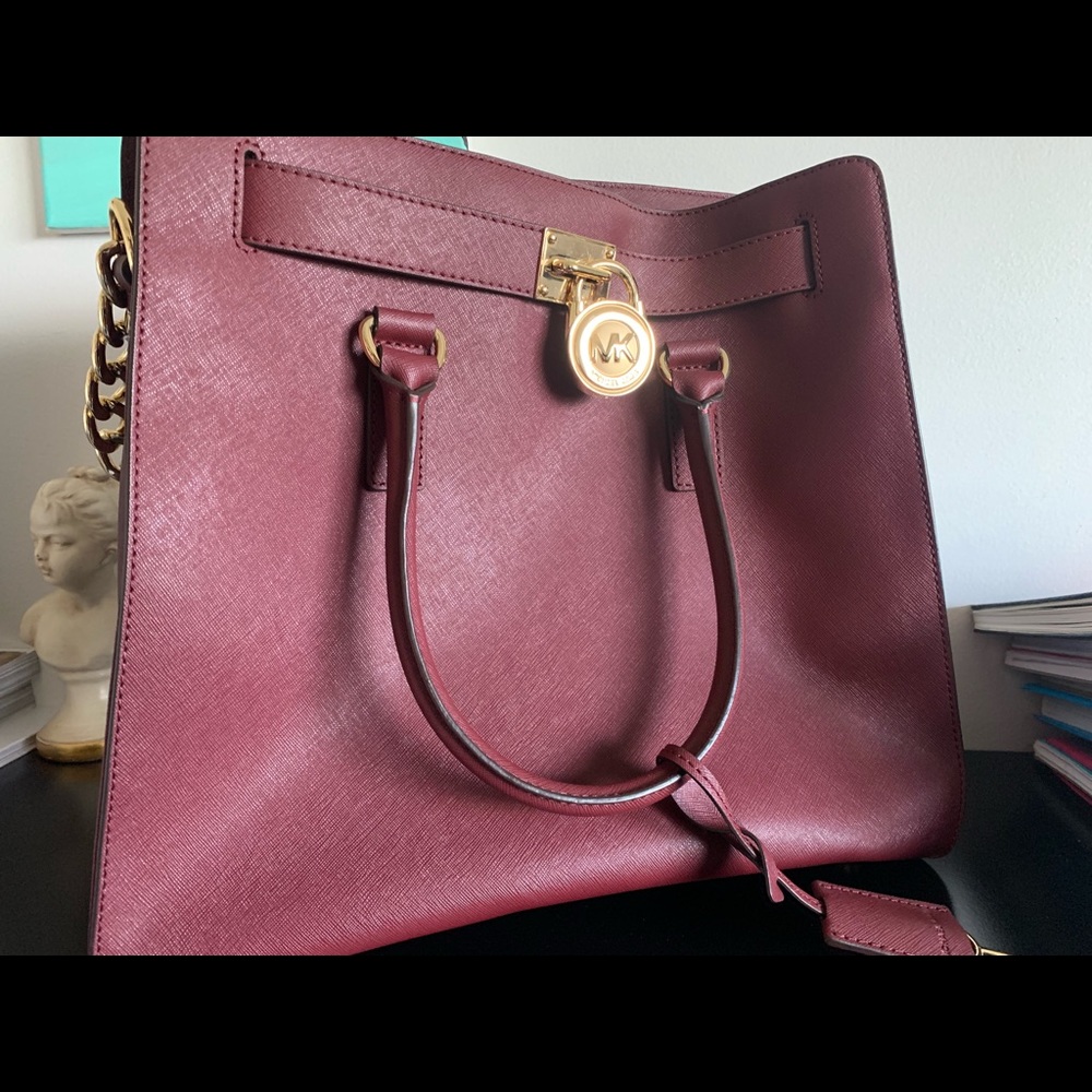 Michael Kors large “Hamilton” tote